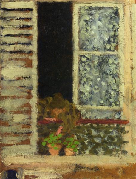 Woman at Her Window, c.1895 - 皮爾·波納爾