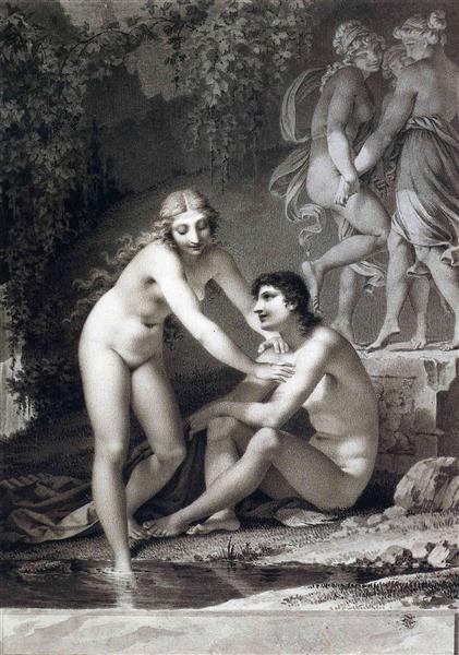 Daphnis and Chloe, 1802 - П'єр-Поль Прюдон