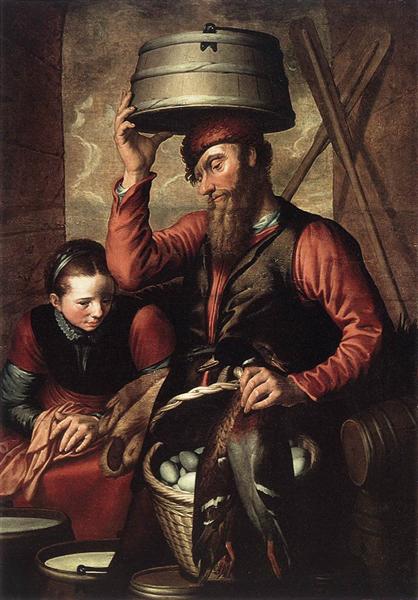Vendor of Fowl, 1560 - Пітер Артсен