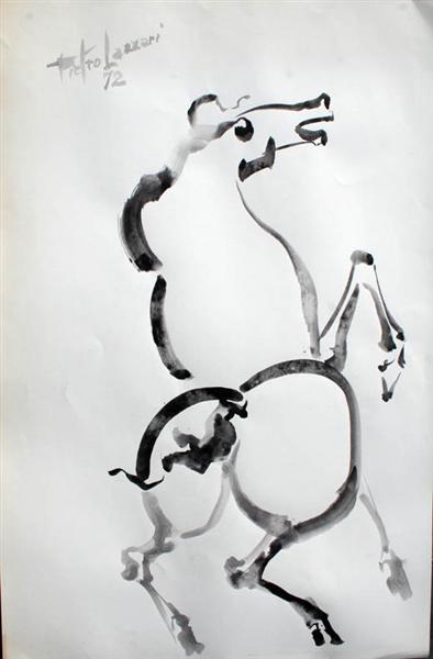 Horse, 1972 - Pietro Lazzari