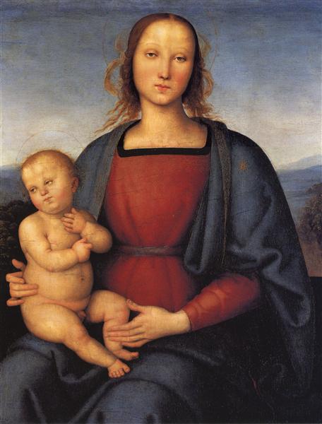 Мадонна с младенцем, 1500 - Пьетро Перуджино