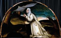 Saint Catherine Receives the Stigmata - Plautilla Nelli