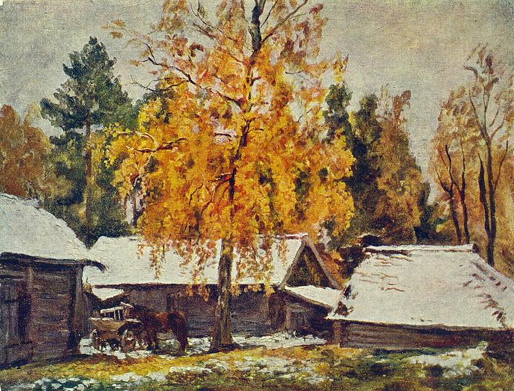 First Snow, 1940 - Pyotr Konchalovsky