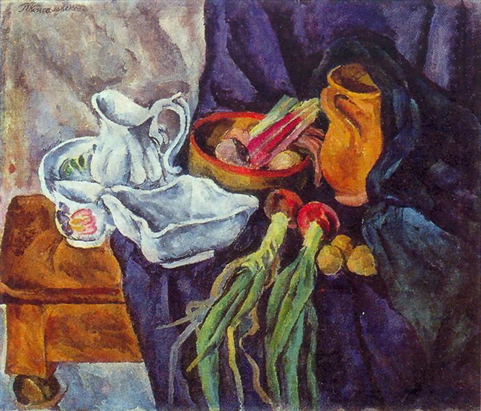 Still life, 1920 - Piotr Kontchalovski