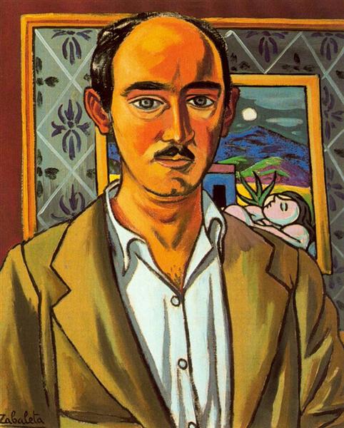 Self-portrait, 1956 - Рафаэль Забалета