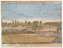 Plate III. The engagement at the North Bridge in Concord - Ralph Earl