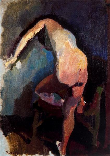 Claudine from back, 1906 - Raoul Dufy