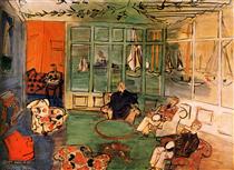 The nautical Club with Cowes - Raoul Dufy