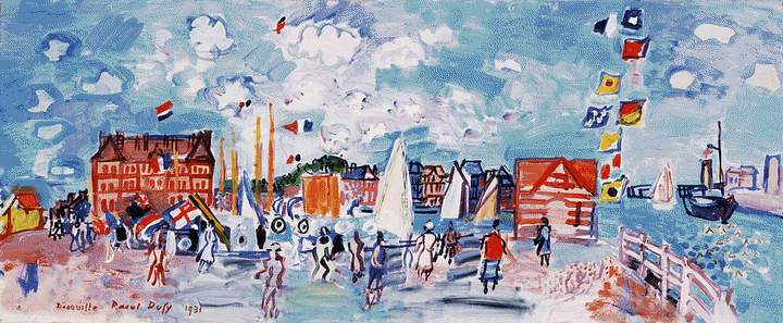Yacht club, 1931 - Raoul Dufy