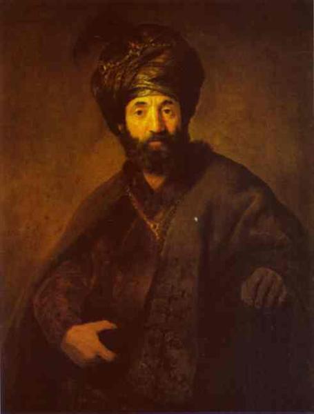 A Turk, 1630 - 1635 - 林布蘭