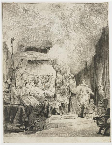 Death of the Virgin, 1639 - Рембрандт