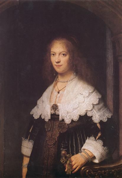 Maria Trip, 1639 - Рембрандт