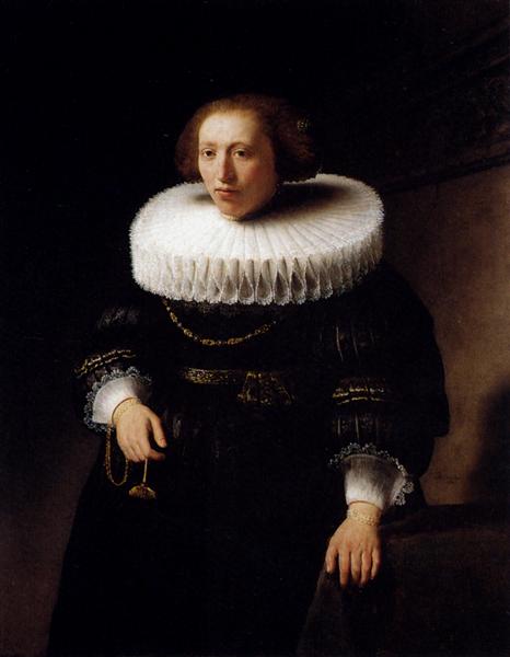 Portrait Of A Woman, 1632 - Рембрандт
