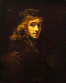 Portrait of Titus, the Artist's Son - Rembrandt