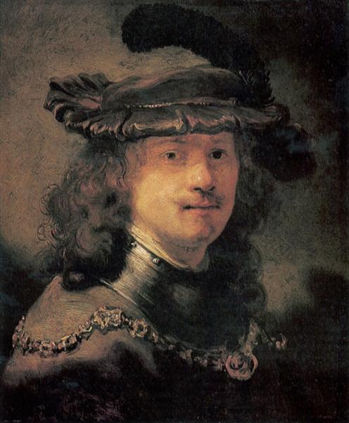 Self-portrait, 1633 - 1634 - Рембрандт