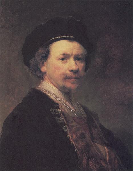 Автопортрет, c.1640 - Рембрандт