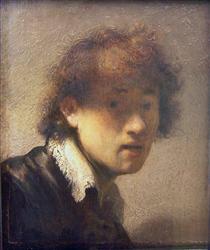 Autorretrato na Juventude - Rembrandt