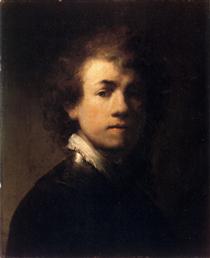 Autorretrato com Gorjeira - Rembrandt