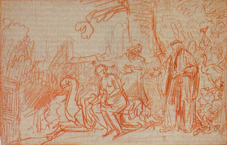 Сусанна і старці, 1634 - Рембрандт