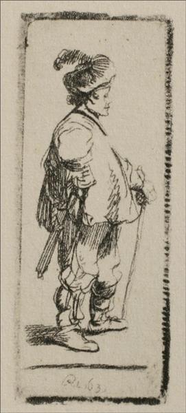 The Little Polander, 1631 - Рембрандт