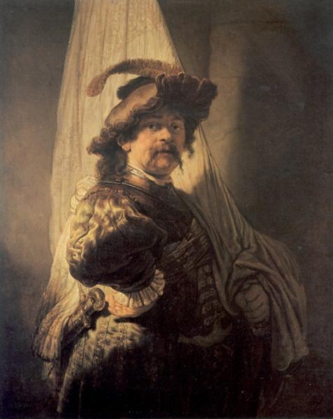 The Standard Bearer, 1636 - Рембрандт