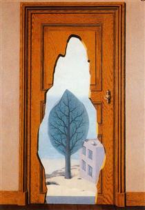 The amorous perpective - Rene Magritte