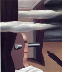 The catapult of desert - René Magritte