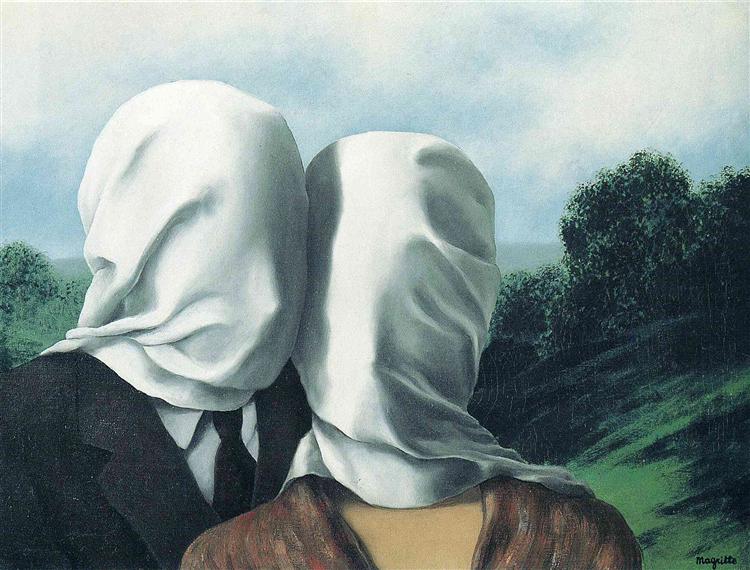 The Lovers, 1928 - Rene Magritte