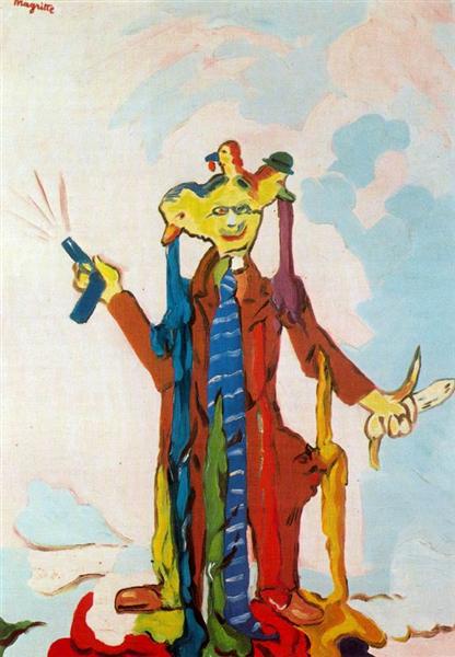 The pictorial content, 1947 - René Magritte