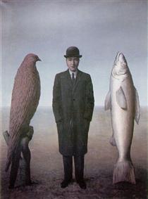 The presence of spirit - Rene Magritte