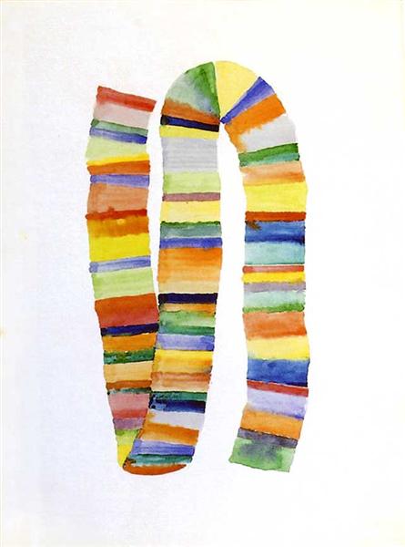 Stacked Color Drawing #1, 1971 - Ричард Таттл