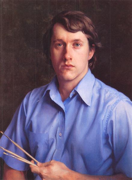 Self Portrait, 1973 - Ричард Уитни
