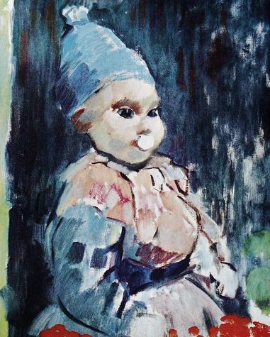 Baby with blue cap, 1911 - Rik Wouters