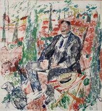 Man with Straw Hat - Rik Wouters