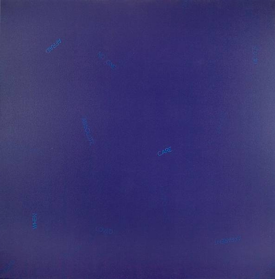 Untitled, 1988 - Robert Barry