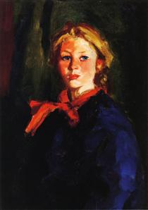 Portrait of Katie McNamara - Robert Henri