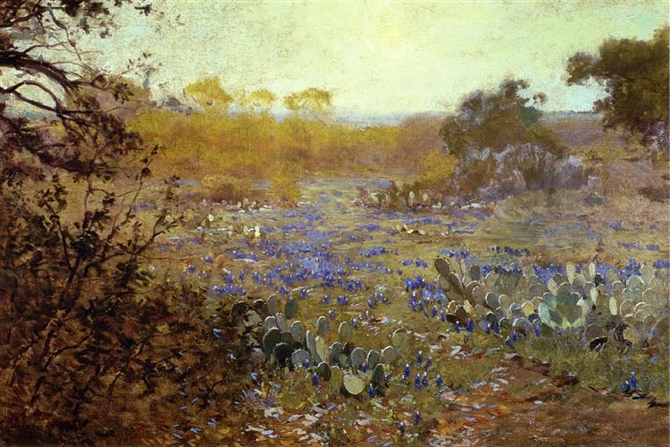Spring Morning, 1911 - Роберт Джулиан Ондердонк