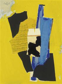 Yellow Music - Robert Motherwell