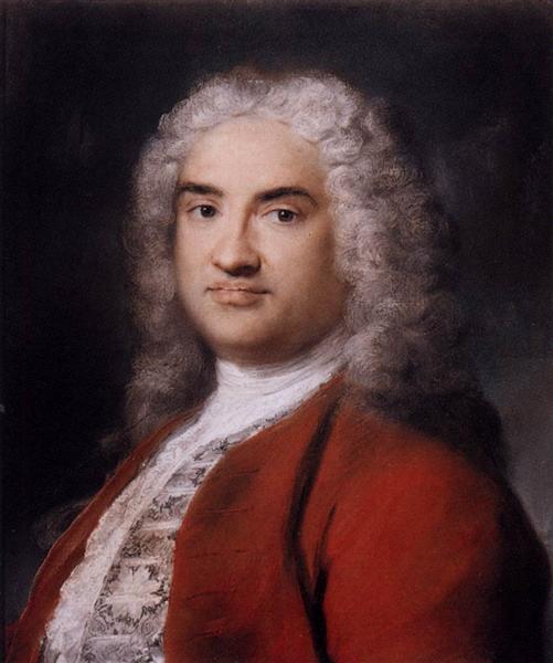 Portrait of a Gentleman in Red, 1739 - Розальба Карр'єра