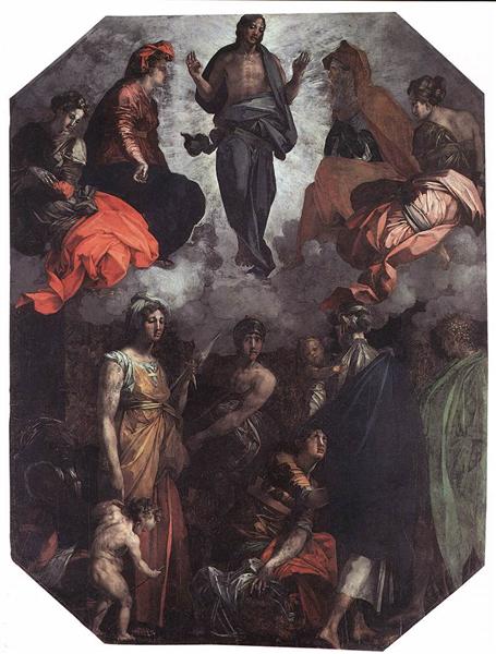Risen Christ, 1530 - Россо Фьорентино
