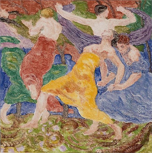 Fresque, 1921 - Руперт Банни