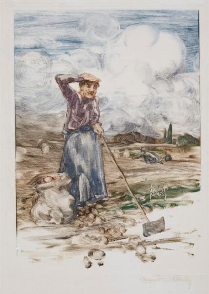 Untitled (possibly Harvest), 1898 - Rupert Bunny