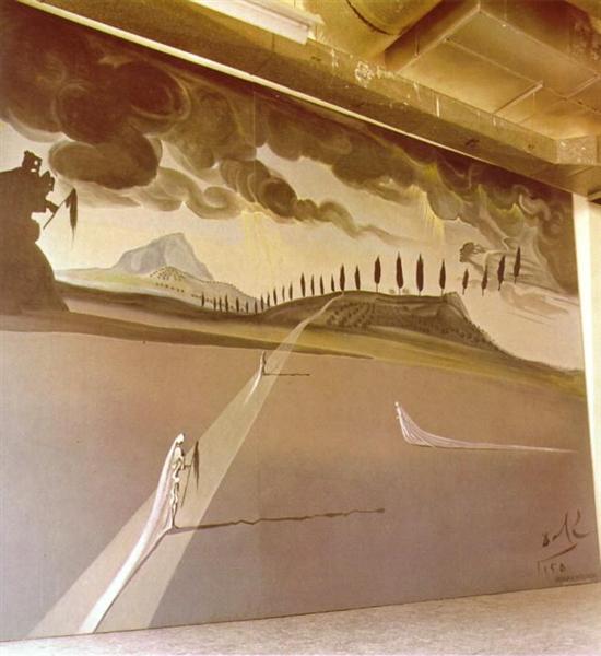 Backdrop for 'Don Juan Tenorio', 1950 - Salvador Dalí