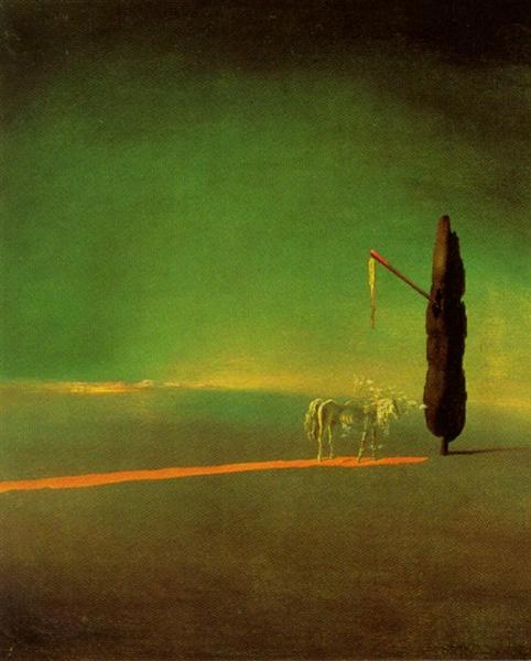 Eclipse and Vegetable Osmosis, 1934 - Salvador Dalí