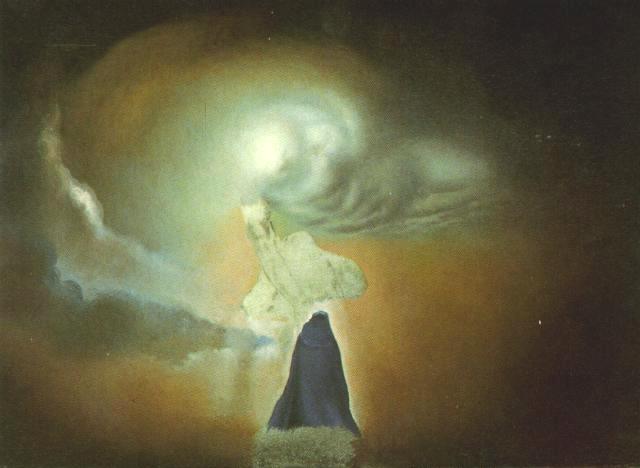 Figure In the Shape of a Cloud, c.1960 - Сальвадор Дали
