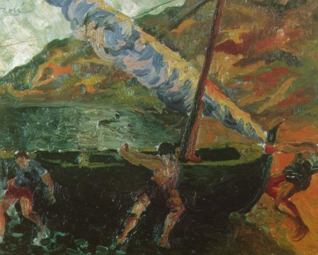 Fishermen at Cadaques, 1922 - 達利