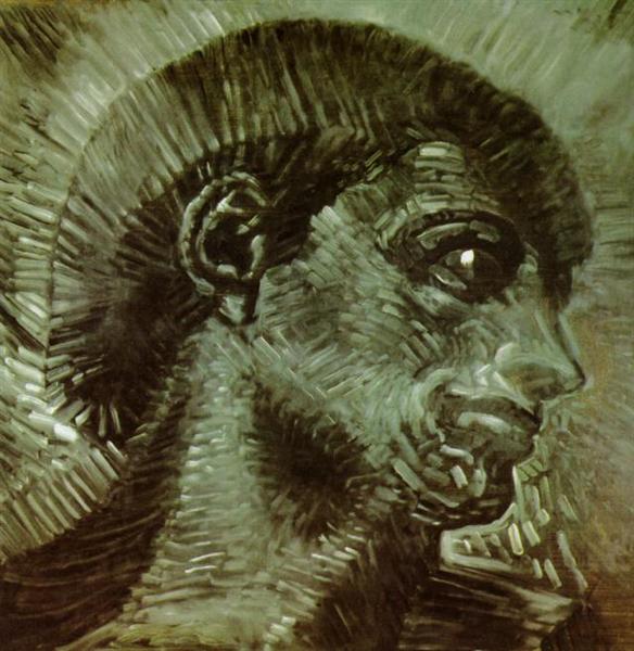 Head Inspired by Michelangelo, 1983 - Salvador Dali