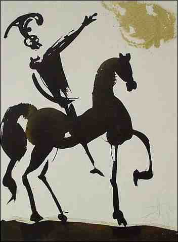 Iosue fortis in bello (Joshua 10:12), 1964 - 1967 - Salvador Dalí