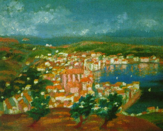 Landscape Near Cadaques, 1920 - 1921 - 達利