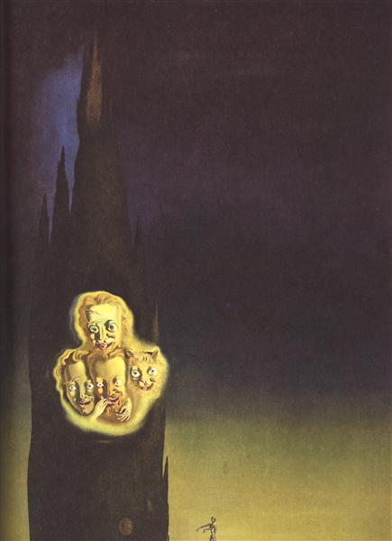 Phosphene of Laporte, 1932 - Salvador Dalí